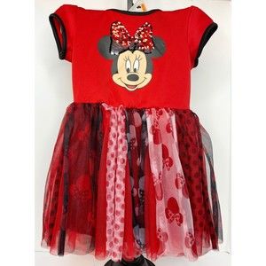 Minnie Mouse girls Exclusive Flip Sequin Coplay Tutu Dress Size 4